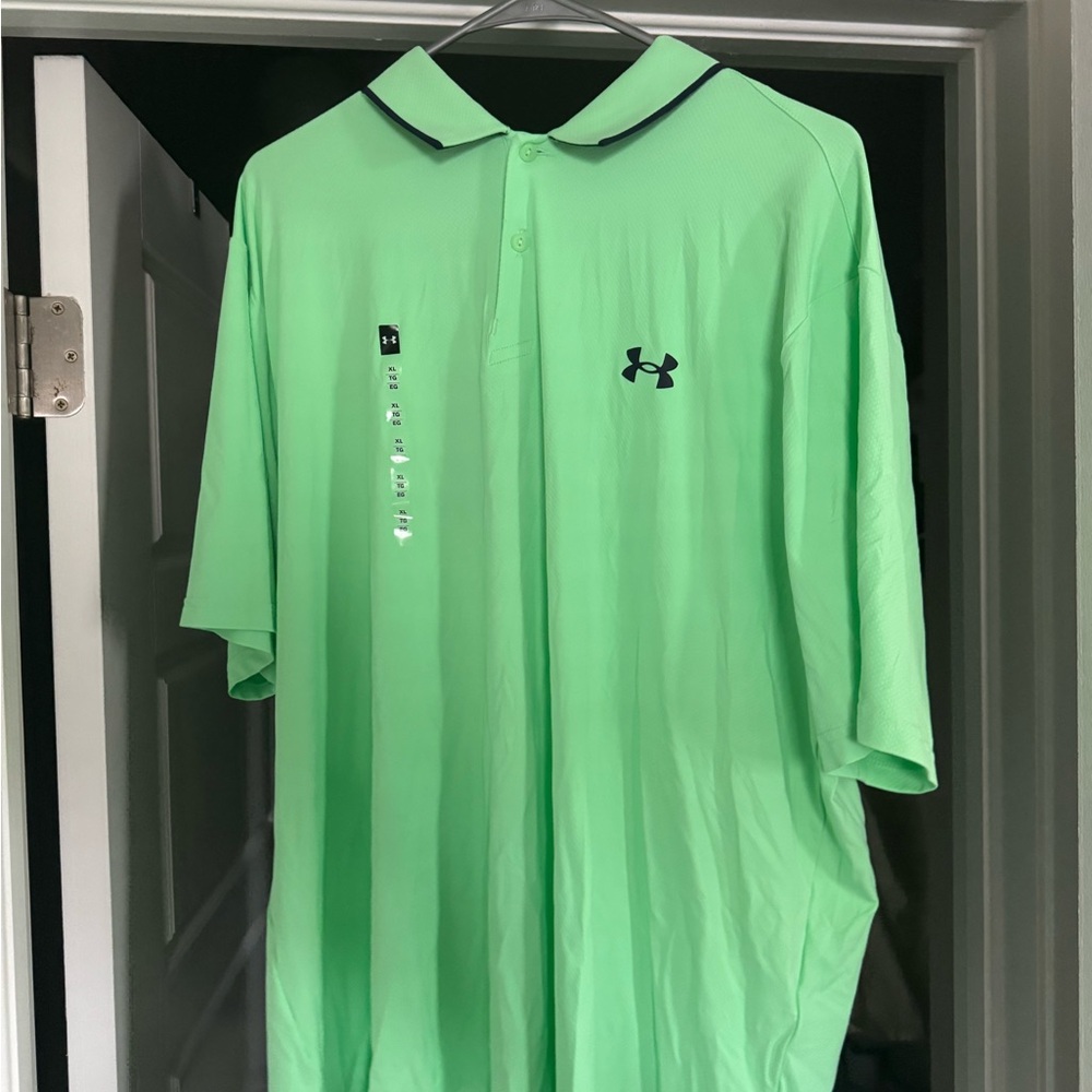 Under Armour Men's Green Polo Shirt